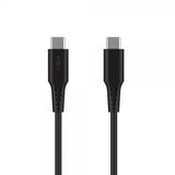 Fixed Kabel Liquid Silicone USB-C/USB-C 0.3m Svart