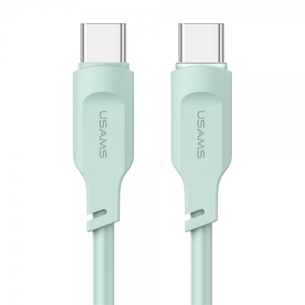 USAMS Kabel Lithe Series USB-C/USB-C 1.2 m Grön