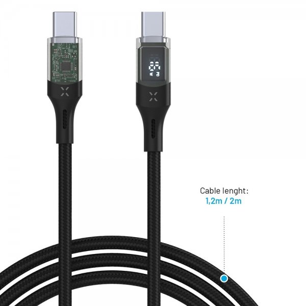 Fixed Kabel Display USB-C/USB-C 100W 2m