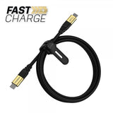 Otterbox Kabel Premium USB-C to USB-C 3.2 Gen 1 Cable 1.8m 100W Black Shimmer