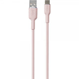 Puro Kabel Soft Charge & Sync Cable USB-A/USB-C 1.5m Rosa
