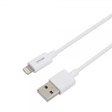 Deltaco Kabel USB-A Cable with Lightning Connector 1m Hvit