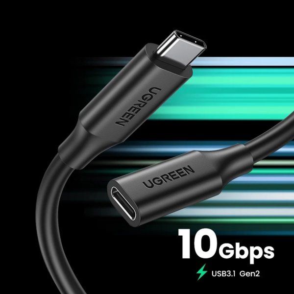 Ugreen Kabel USB-C Extension Cable 100W 4K 1m