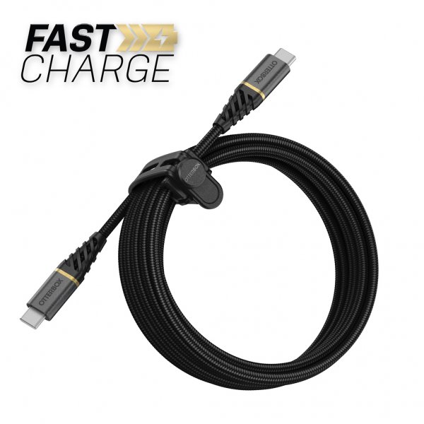 Otterbox Kabel USB-C/USB-C Premium Cable 3m Glamour Black