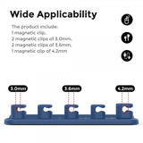 Ahastyle Kabelholder WG104 Magnetisk Blå