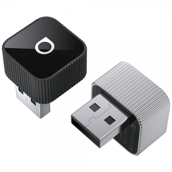 Ottocast Mini Cube Trådløs CarPlay/Android Auto Adapter Silver