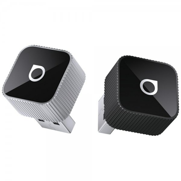 Ottocast Mini Cube Trådløs CarPlay/Android Auto Adapter Silver
