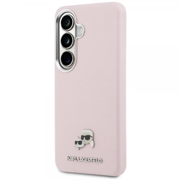 Karl Lagerfeld Samsung Galaxy S26 Deksel Saffiano MagSafe Rosa