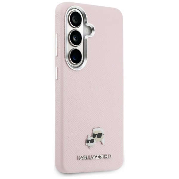 Karl Lagerfeld Samsung Galaxy S26 Plus Deksel Saffiano MagSafe Rosa