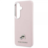 Karl Lagerfeld Samsung Galaxy S26 Plus Deksel Saffiano MagSafe Rosa