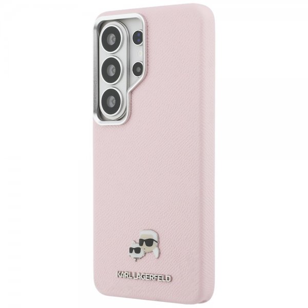 Karl Lagerfeld Samsung Galaxy S26 Ultra Deksel Saffiano MagSafe Rosa