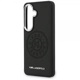 Karl Lagerfeld Samsung Galaxy S26 Deksel Perforated Logo MagSafe Svart