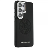 Karl Lagerfeld Samsung Galaxy S26 Ultra Deksel Perforated Logo MagSafe Svart