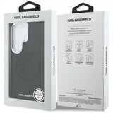 Karl Lagerfeld Samsung Galaxy S26 Ultra Deksel Perforated Logo MagSafe Svart