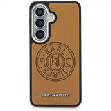 Karl Lagerfeld Samsung Galaxy S26 Plus Deksel Perforated Logo MagSafe Brun