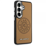 Karl Lagerfeld Samsung Galaxy S26 Plus Deksel Perforated Logo MagSafe Brun