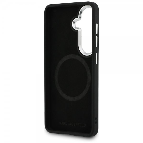 Karl Lagerfeld Samsung Galaxy S26 Plus Deksel Perforated Logo MagSafe Brun