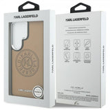 Karl Lagerfeld Samsung Galaxy S26 Ultra Deksel Perforated Logo MagSafe Brun