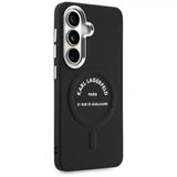 Karl Lagerfeld Samsung Galaxy S26 Deksel Embossed MagSafe RSG Svart