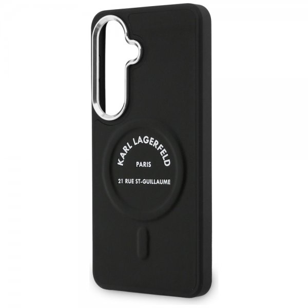Karl Lagerfeld Samsung Galaxy S26 Deksel Embossed MagSafe RSG Svart