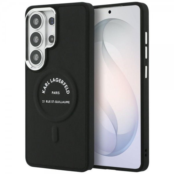 Karl Lagerfeld Samsung Galaxy S26 Ultra Deksel Embossed MagSafe RSG Svart