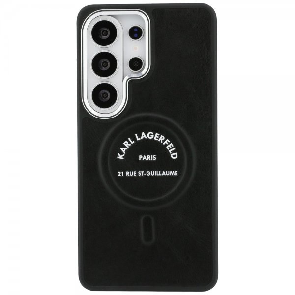 Karl Lagerfeld Samsung Galaxy S26 Ultra Deksel Embossed MagSafe RSG Svart