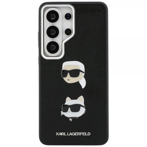 Karl Lagerfeld Samsung Galaxy S26 Ultra Deksel Saffiano Karl & Choupette Svart