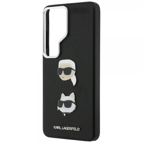 Karl Lagerfeld Samsung Galaxy S26 Ultra Deksel Saffiano Karl & Choupette Svart