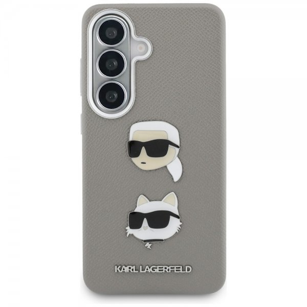 Karl Lagerfeld Samsung Galaxy S26 Deksel Saffiano Karl & Choupette Sølv