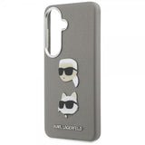 Karl Lagerfeld Samsung Galaxy S26 Deksel Saffiano Karl & Choupette Sølv