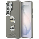 Karl Lagerfeld Samsung Galaxy S26 Ultra Deksel Saffiano Karl & Choupette Sølv