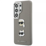 Karl Lagerfeld Samsung Galaxy S26 Ultra Deksel Saffiano Karl & Choupette Sølv