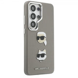 Karl Lagerfeld Samsung Galaxy S26 Ultra Deksel Saffiano Karl & Choupette Sølv