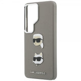 Karl Lagerfeld Samsung Galaxy S26 Ultra Deksel Saffiano Karl & Choupette Sølv