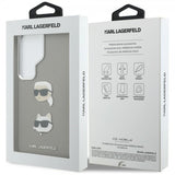Karl Lagerfeld Samsung Galaxy S26 Ultra Deksel Saffiano Karl & Choupette Sølv
