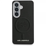 Karl Lagerfeld Samsung Galaxy S26 Deksel Embossed MagSafe Svart