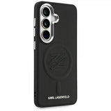 Karl Lagerfeld Samsung Galaxy S26 Plus Deksel Embossed MagSafe Svart