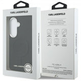 Karl Lagerfeld Samsung Galaxy S26 Plus Deksel Embossed MagSafe Svart