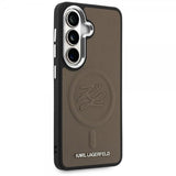 Karl Lagerfeld Samsung Galaxy S26 Deksel Embossed MagSafe Brun