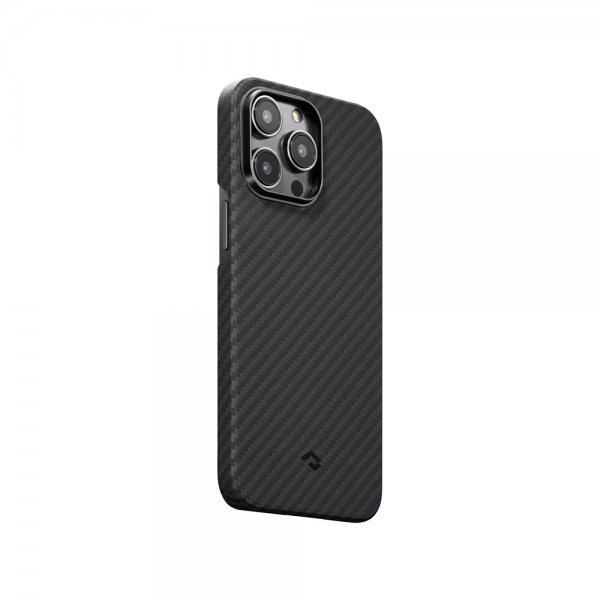 Pitaka iPhone 14 Pro Max Deksel MagEZ Case 3 Black/Grey Twill