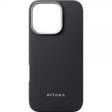 Pitaka iPhone 16 Pro Max Deksel Ultra-Slim Case MagSafe Black/Grey Twill