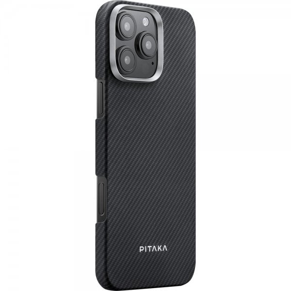 Pitaka iPhone 16 Pro Max Deksel Ultra-Slim Case MagSafe Black/Grey Twill