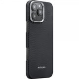 Pitaka iPhone 16 Pro Max Deksel Ultra-Slim Case MagSafe Black/Grey Twill