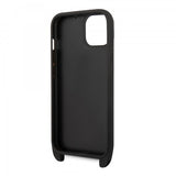 Karl Lagerfeld iPhone 14 Deksel Crossbody Strap Svart