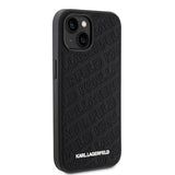 Karl Lagerfeld iPhone 15 Deksel Quilted K Pattern Svart