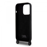 Karl Lagerfeld iPhone 15 Deksel Ikonik Crossbody Svart