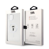 Karl Lagerfeld iPhone 15 Plus Deksel Ikonik MagSafe Transparent