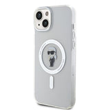 Karl Lagerfeld iPhone 15 Plus Deksel Ikonik MagSafe Transparent