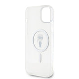 Karl Lagerfeld iPhone 15 Plus Deksel Ikonik MagSafe Transparent