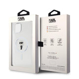 Karl Lagerfeld iPhone 15 Deksel Ikonik MagSafe Transparent